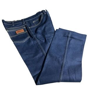 VINTAGE DEE CEE 34x30 DARK WASH‎ JEANS MADE IN THE USA PREOWNED